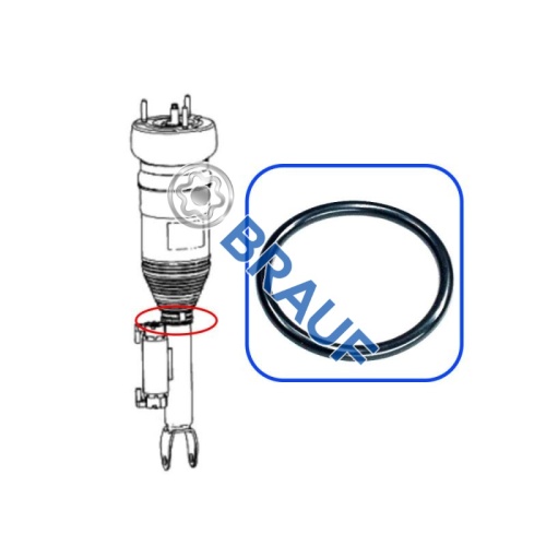 Резиновый уплотнитель пневмостойки BRAUF |Mercedes E-Class w213|