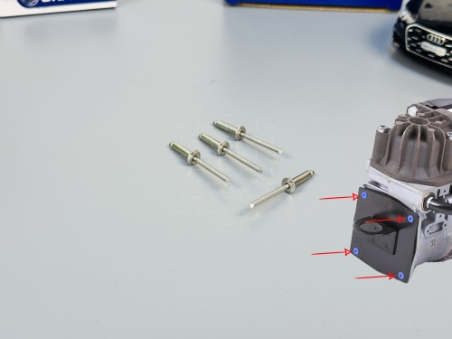 Заклёпка для компрессоров WABCO (комплект 4 штуки)