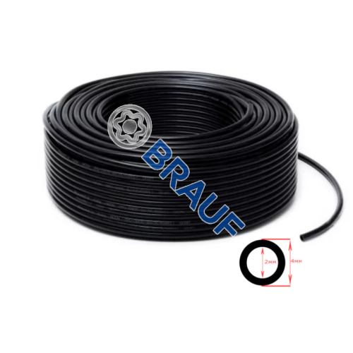 Магистраль пневмоподвески BRAUF |S| 4mm (отрез по 1 метр)